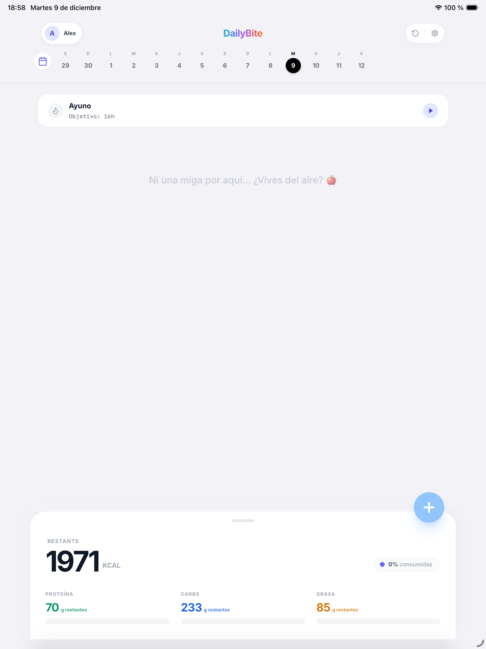 DailyBite screenshot 4