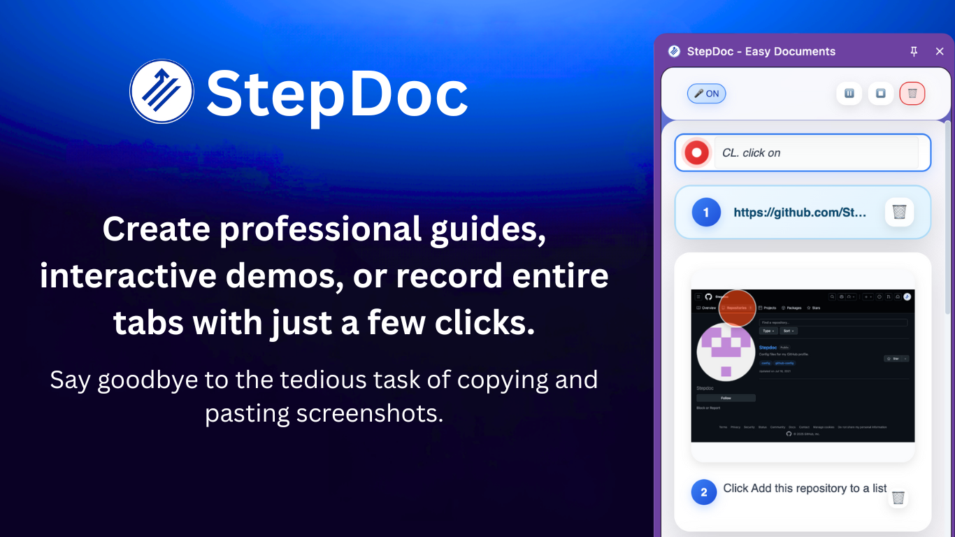 StepDoc screenshot 1