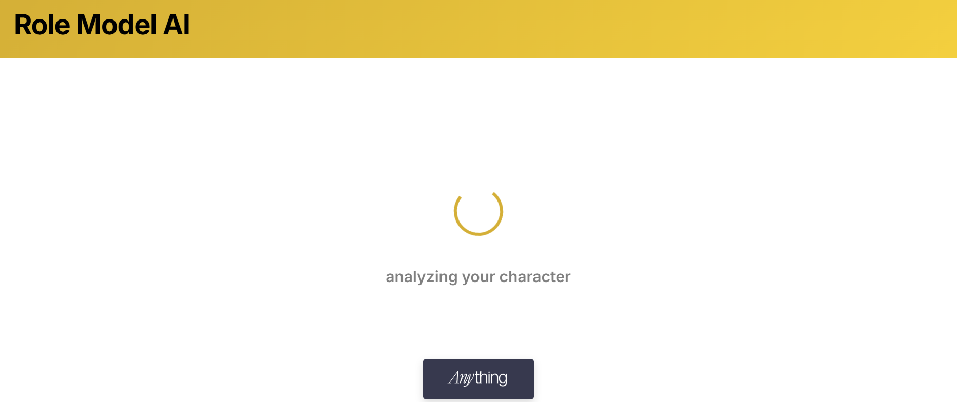 Role Model AI- Free screenshot 3