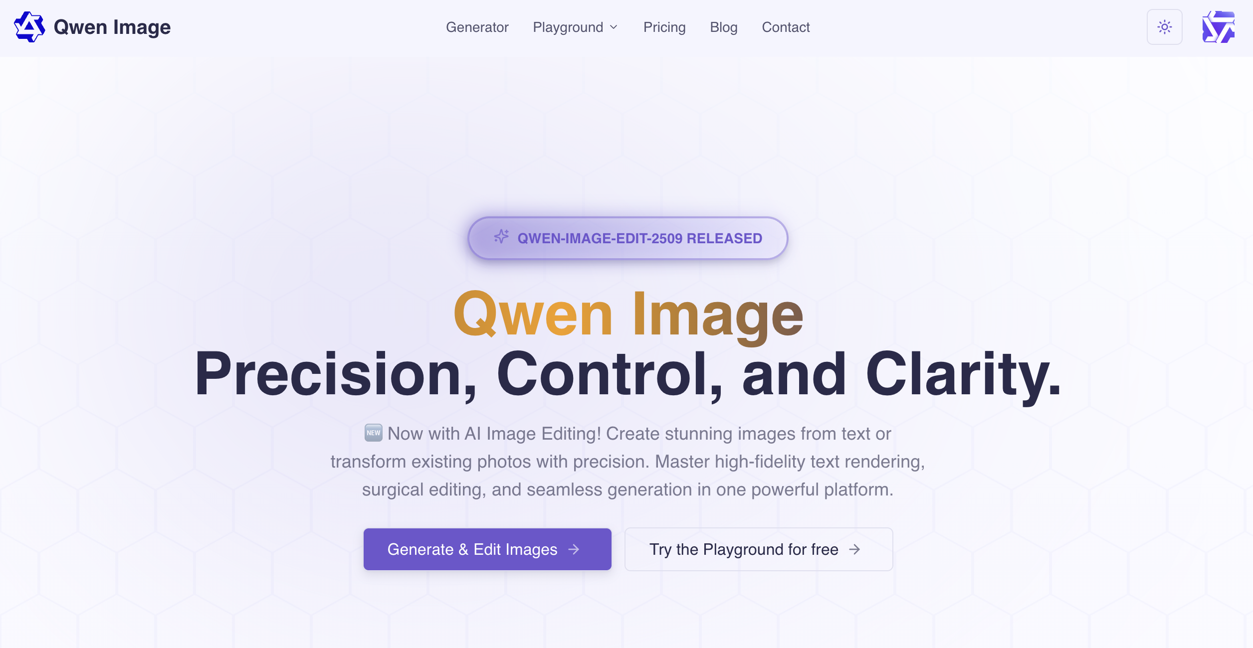 Qwen Image Editor screenshot 1