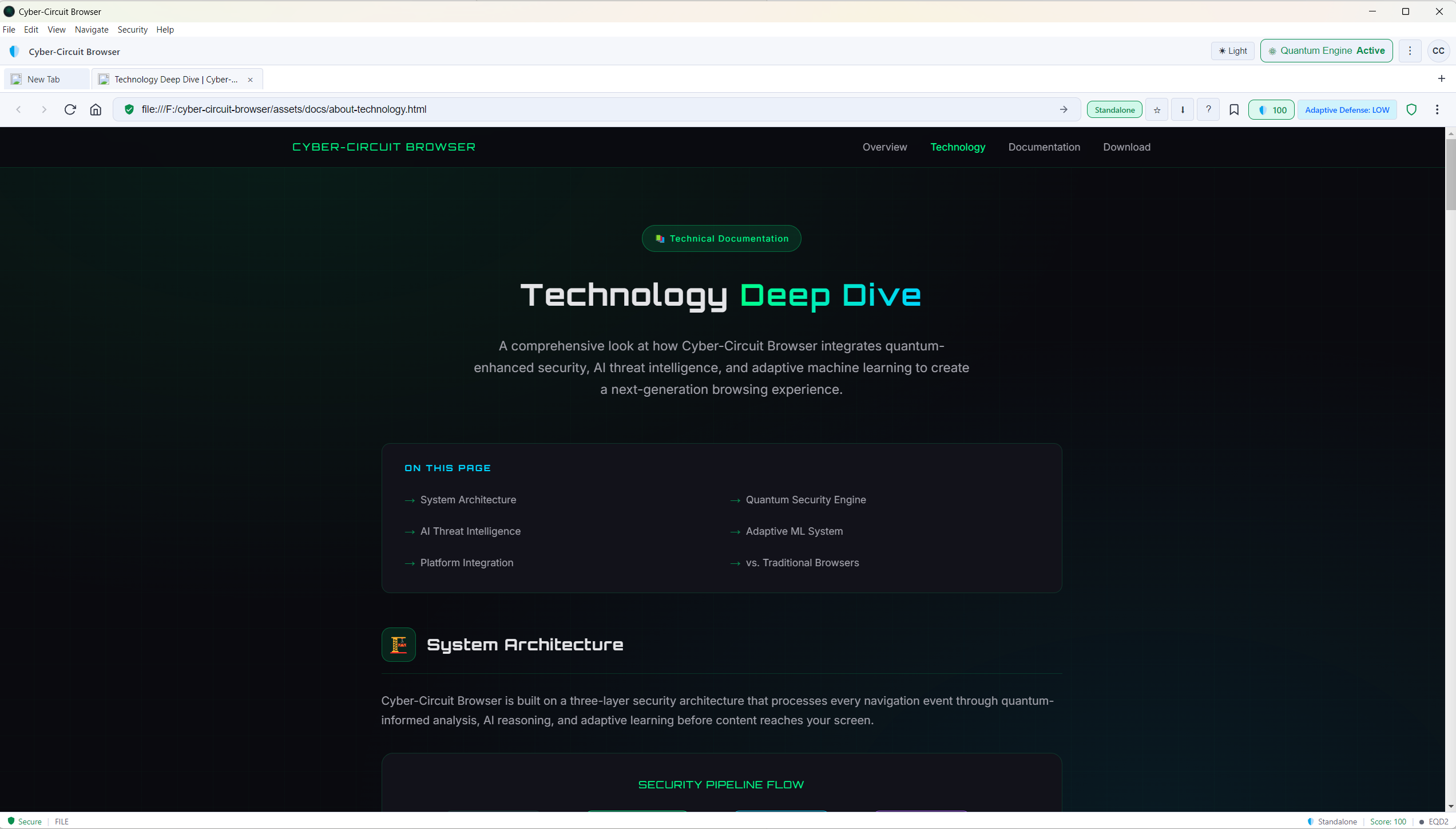 Cyber-Circuit Browser screenshot 4