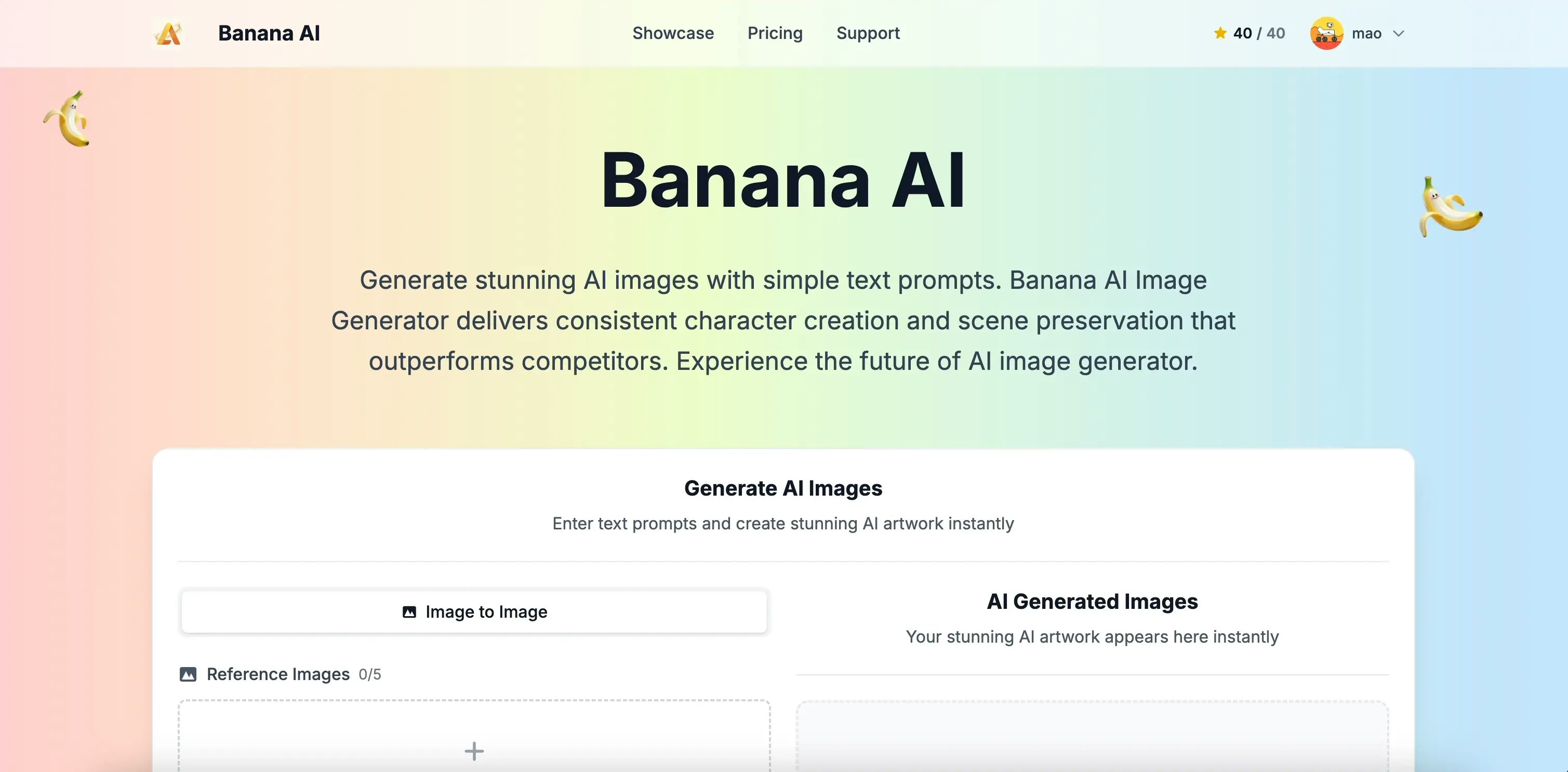 Banana AI screenshot 1