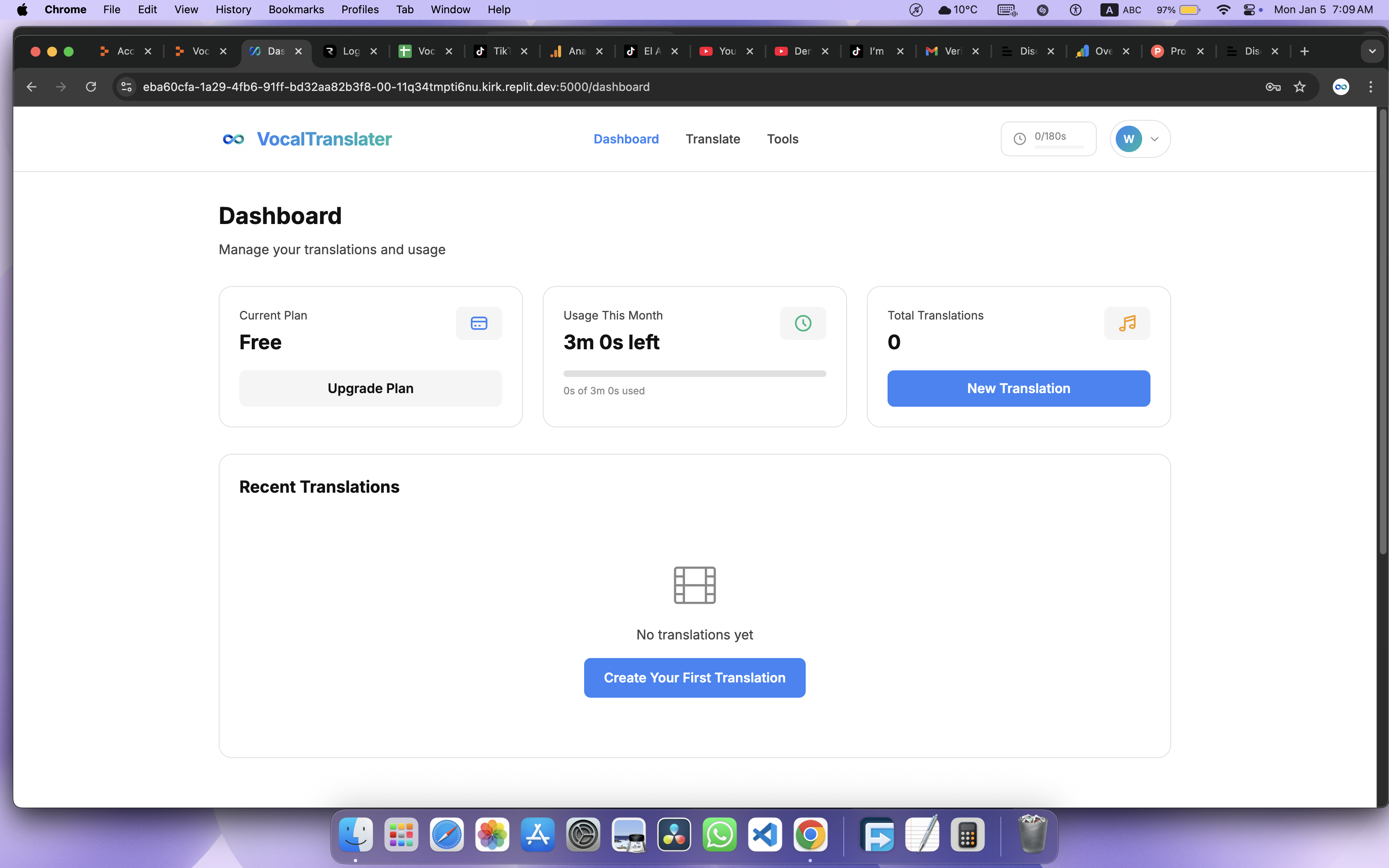 VocalTranslater screenshot 1