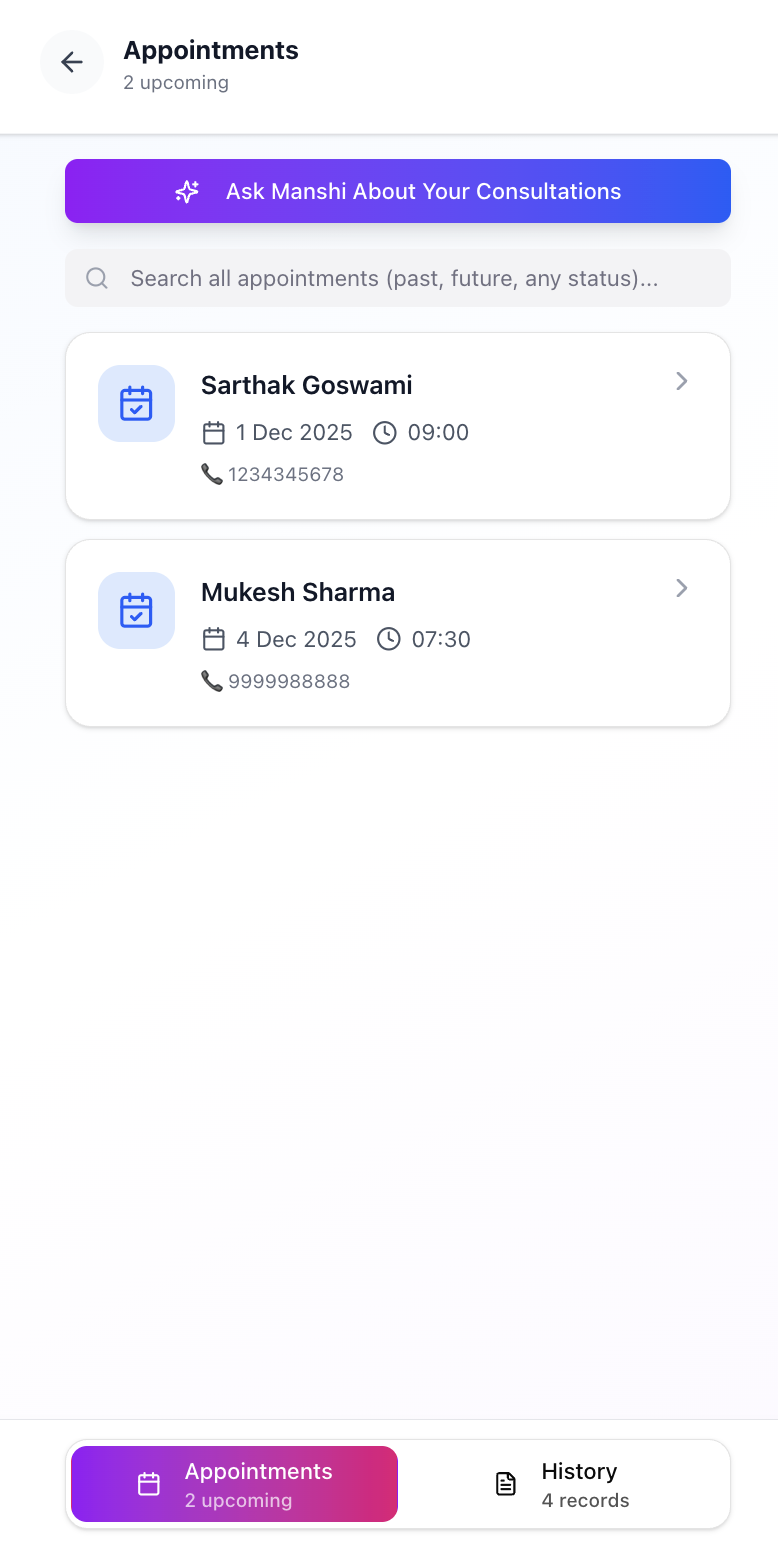 Manshi AI screenshot 3