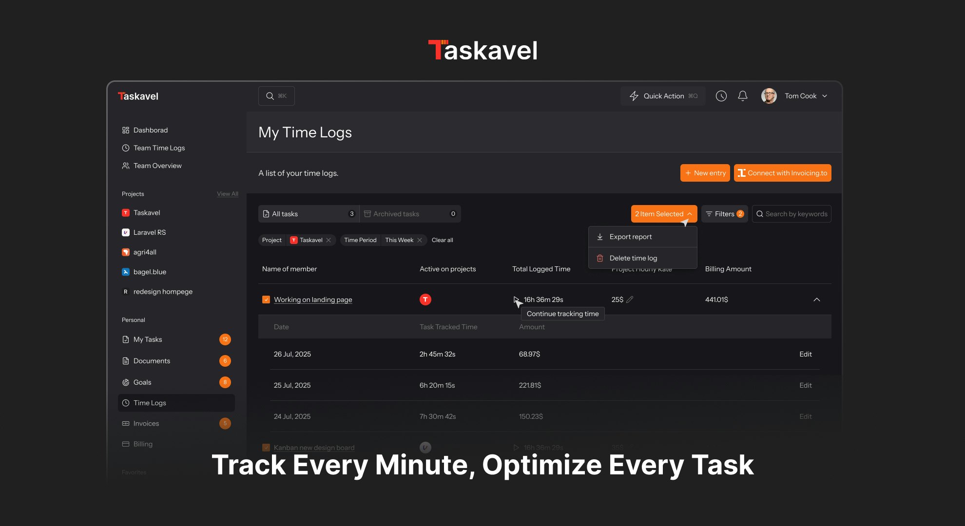 Taskavel - now with the power of Ai! screenshot 4