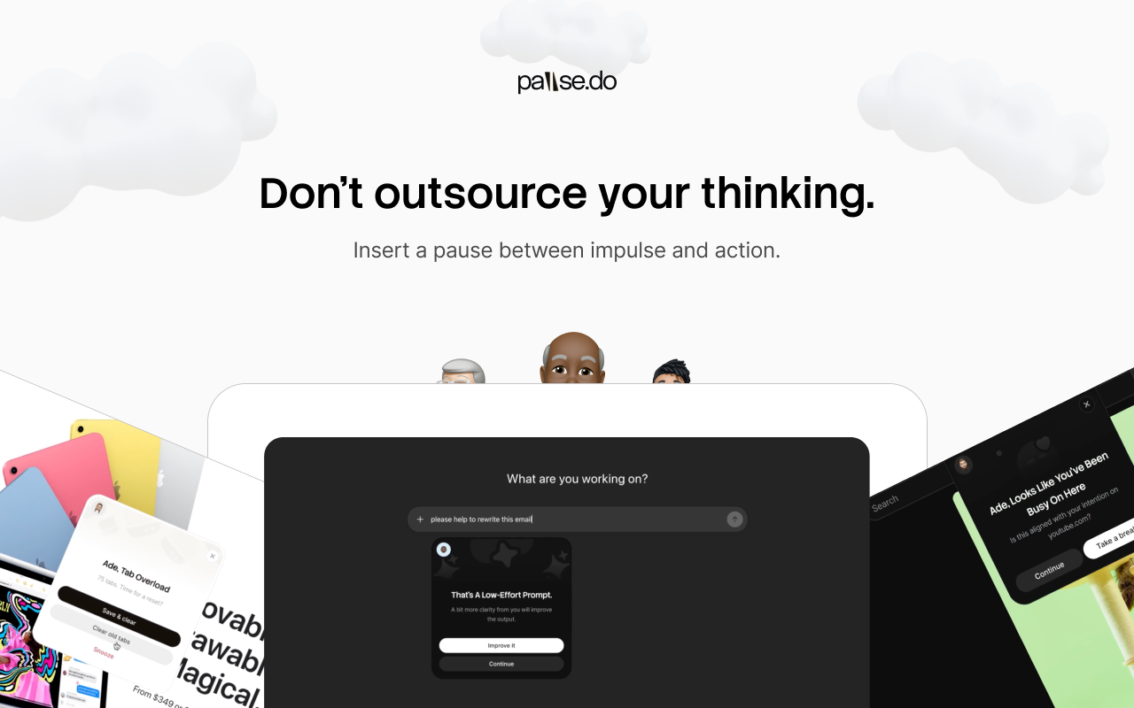 Pause.do screenshot 1