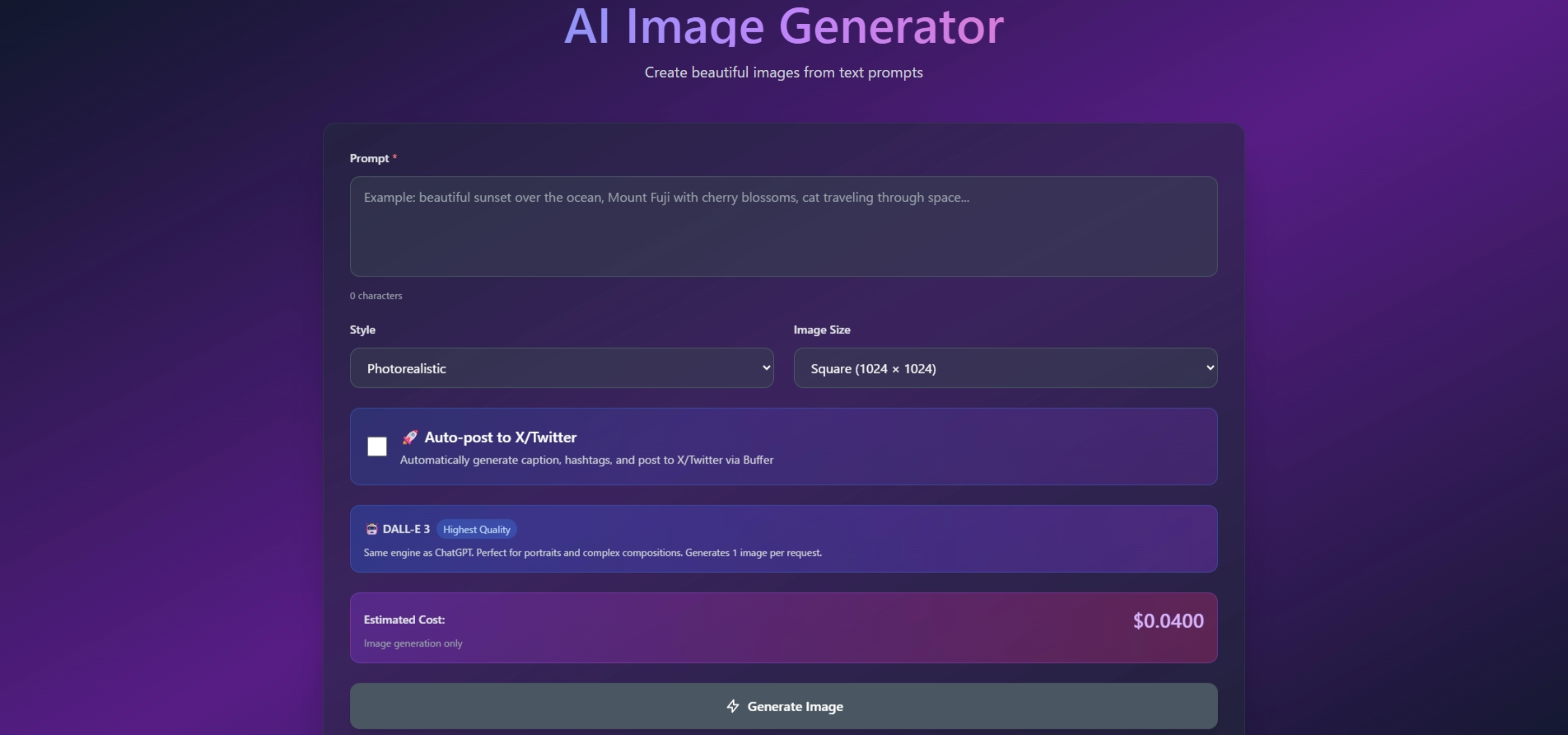 AI Image to X/Twitter-CompleteAutomation screenshot 2