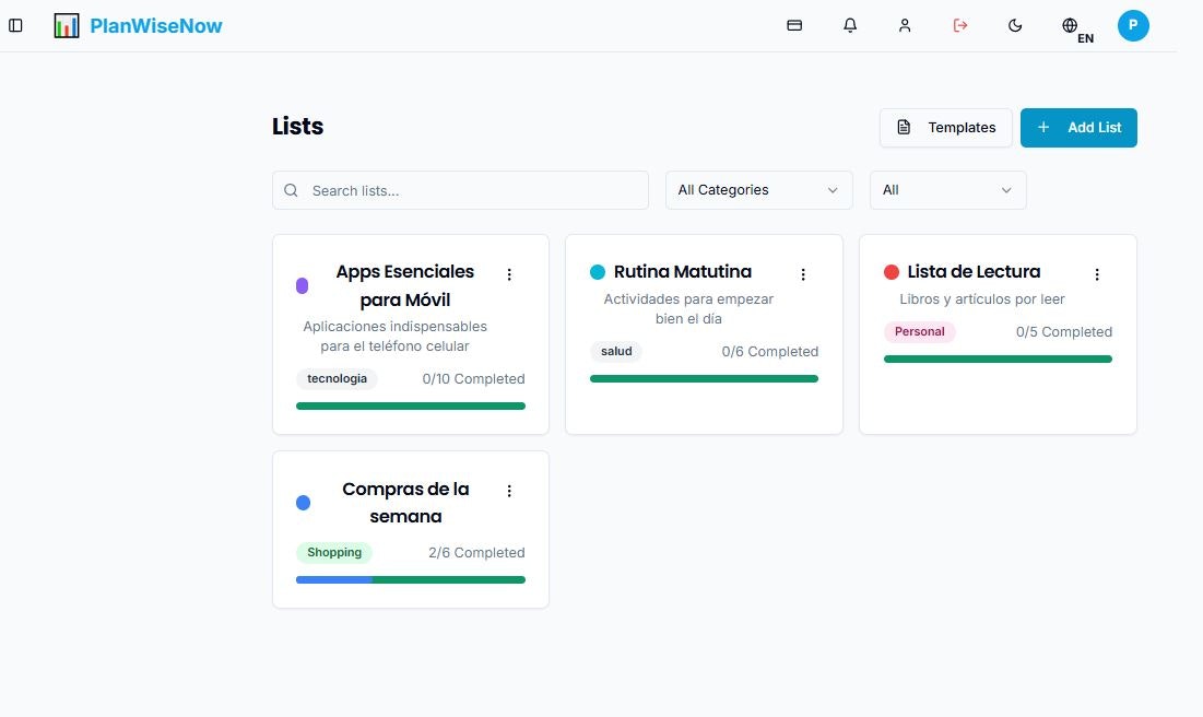 PlanWiseNow screenshot 7