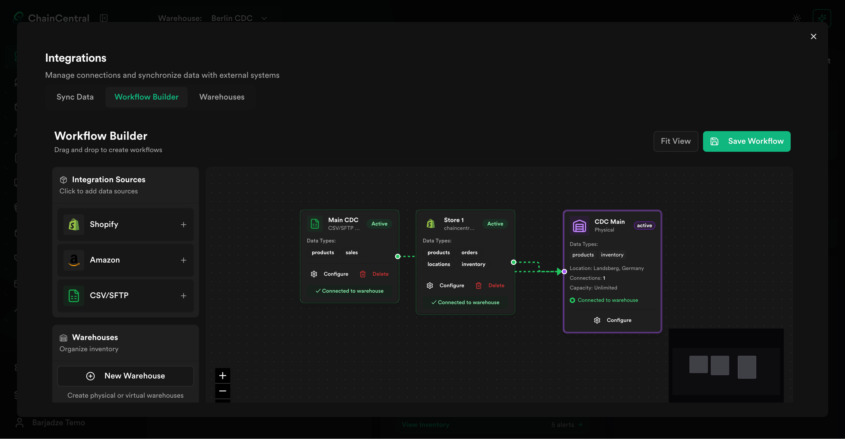 ChainCentral screenshot 2