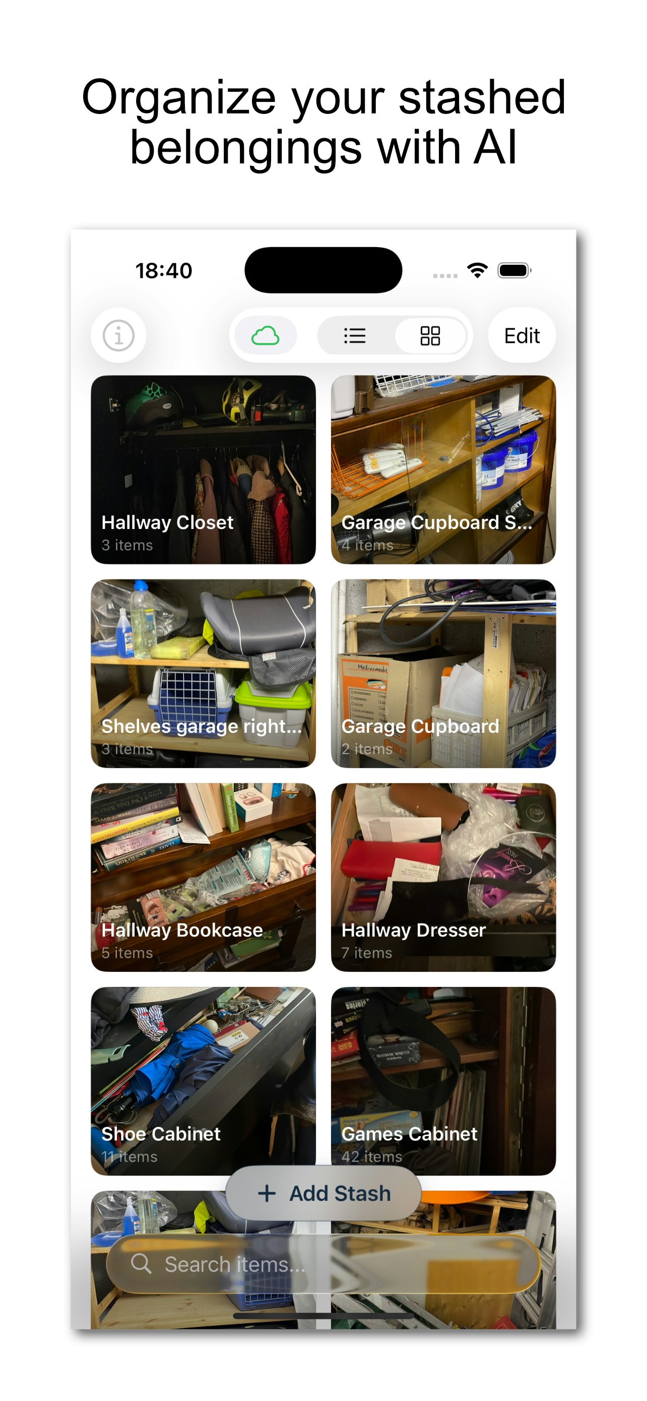 StashSnap screenshot 1