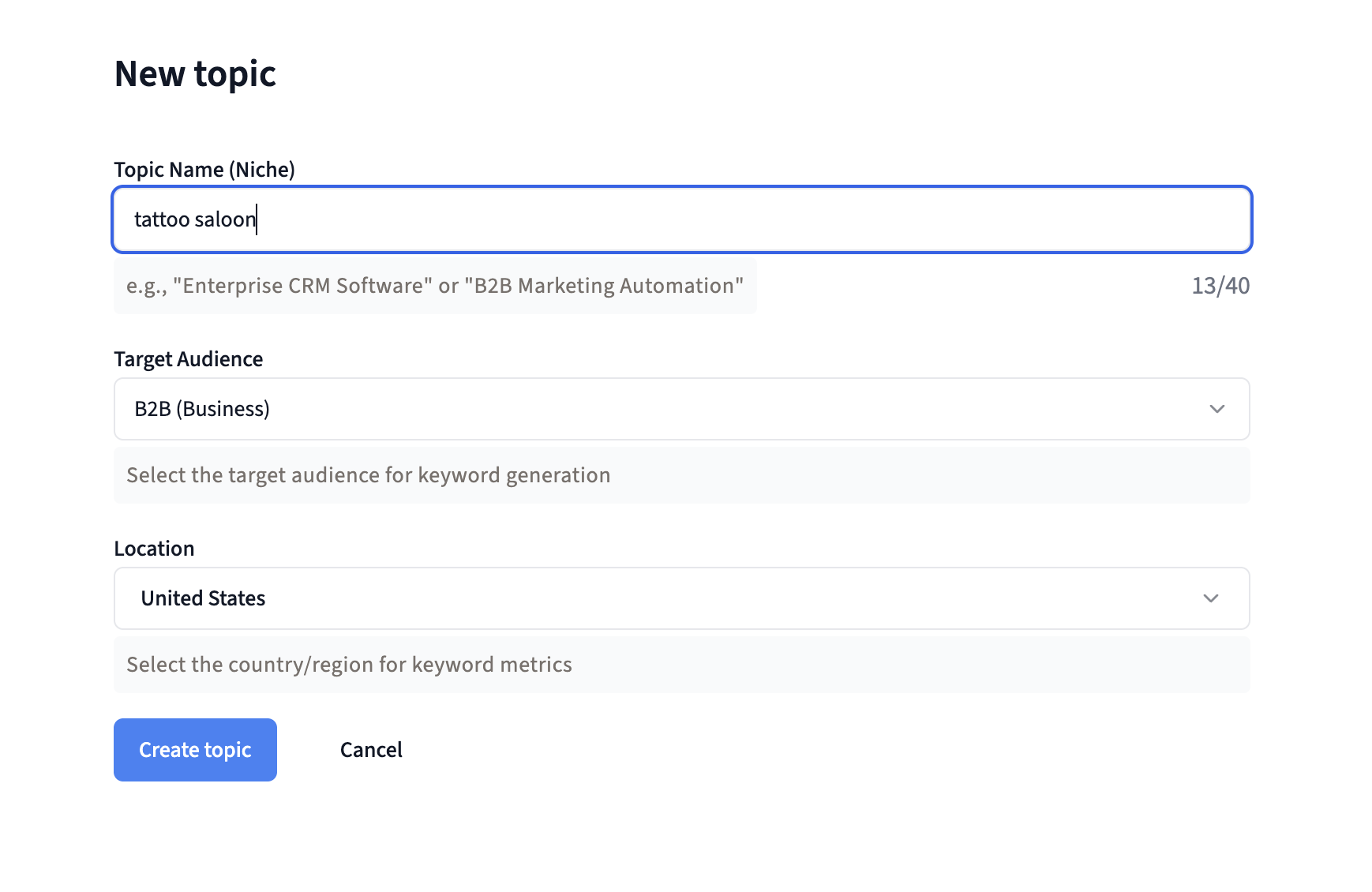 BrightKeyword screenshot 2