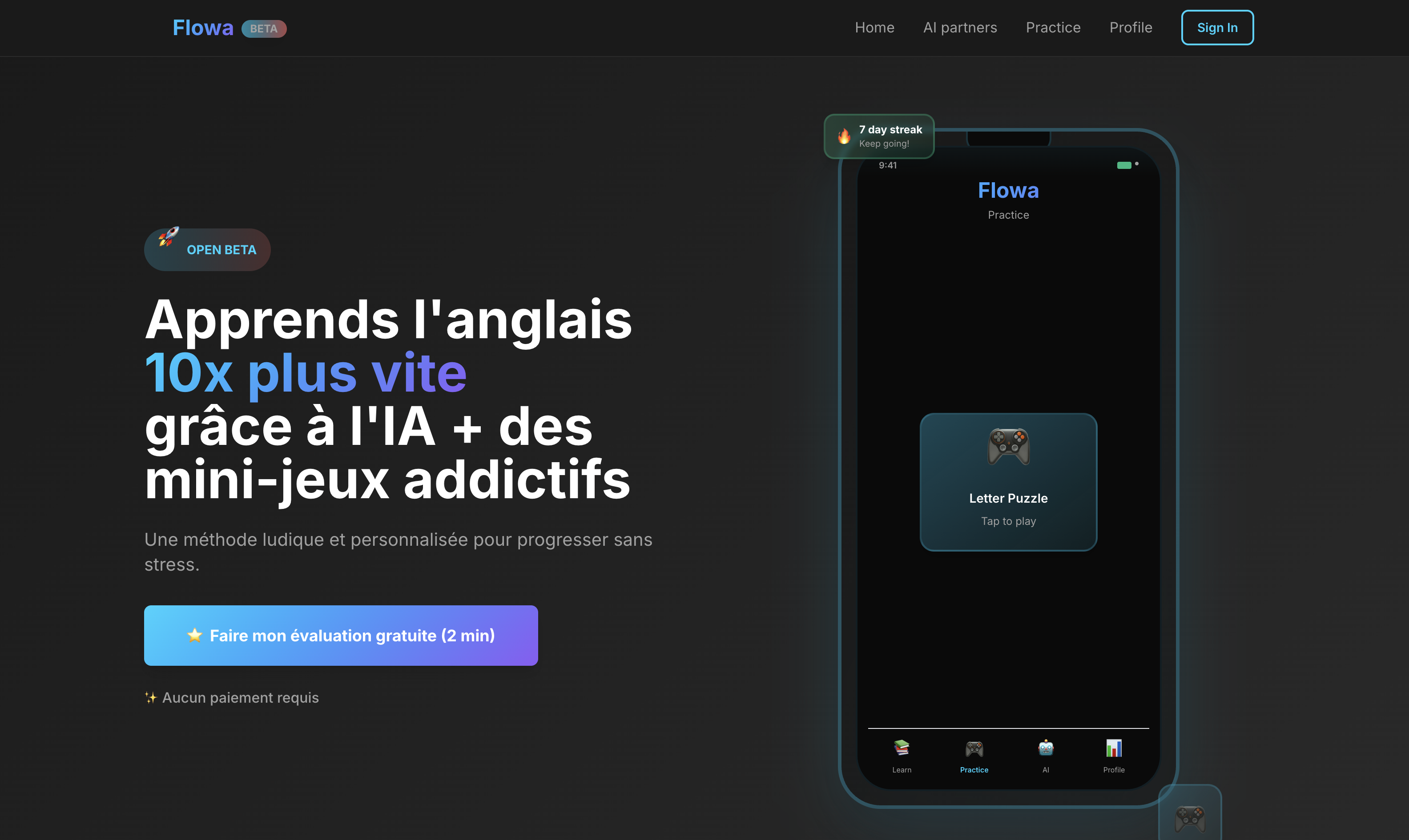 Flowa screenshot 1