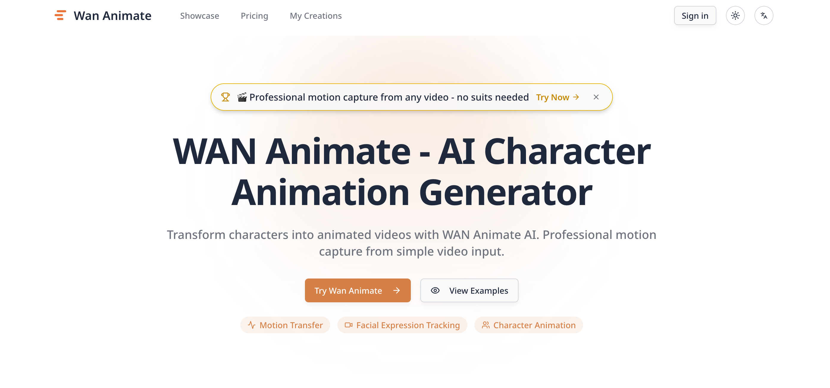 WAN Animate  screenshot 1