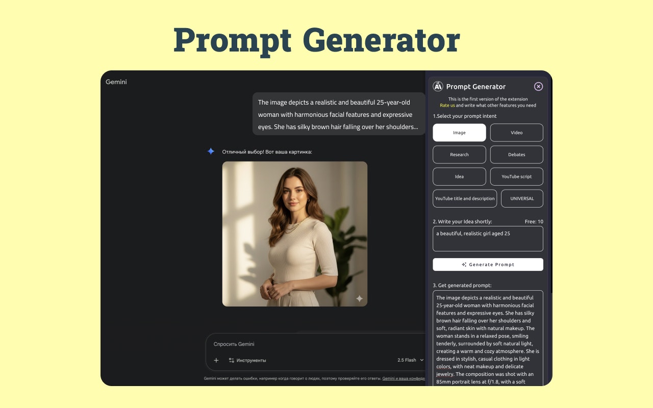 Prompt Generator screenshot 1