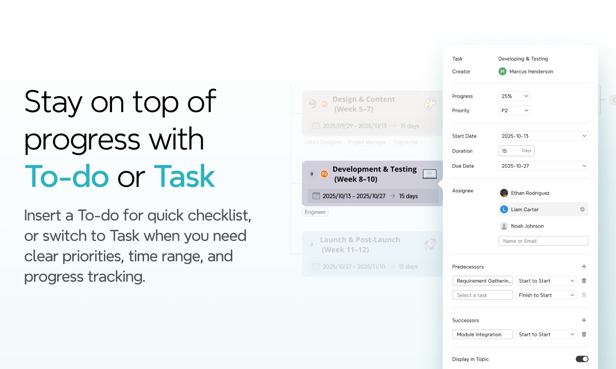 Project Management by Xmind screenshot 8