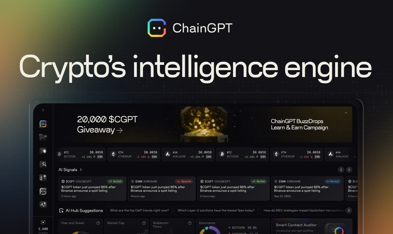 ChainGPT AI Hub screenshot 1