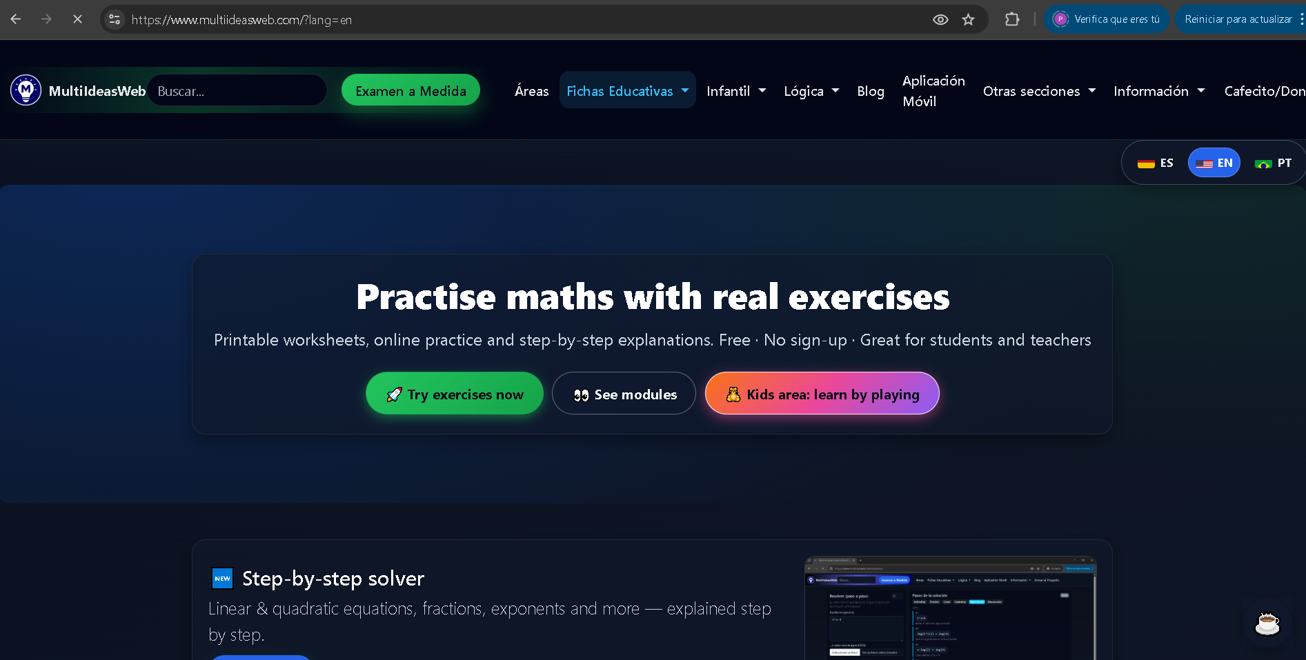 Solver – Step-by-step math explanations screenshot 5