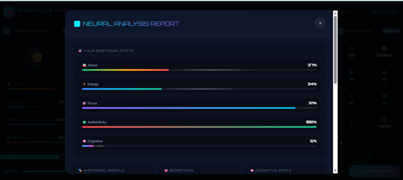 EMOPULSE screenshot 1