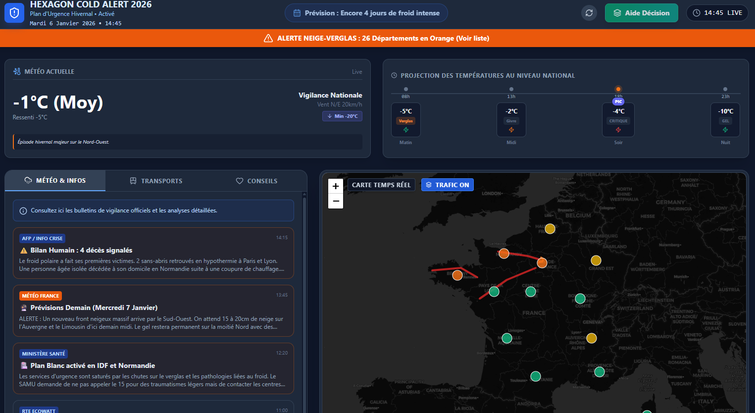 Hexagone Alerte screenshot 1