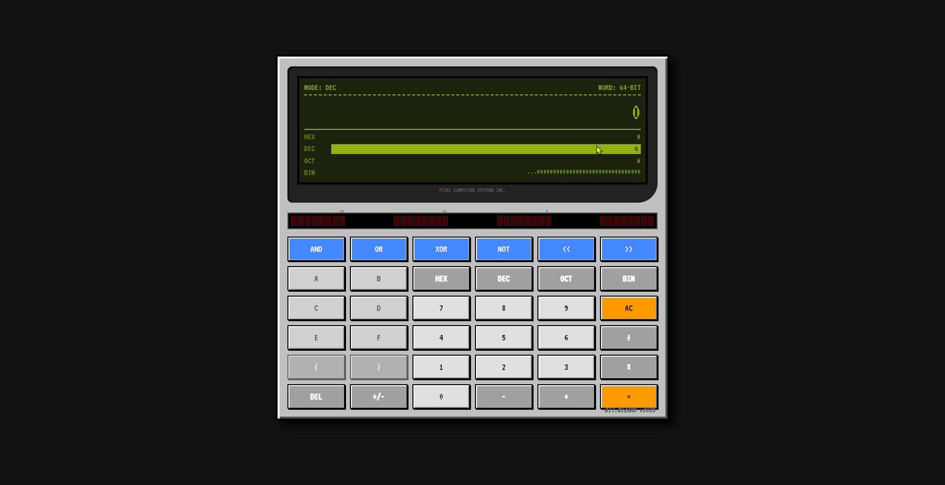 BIT.WIZARD // PRO CALC screenshot 1