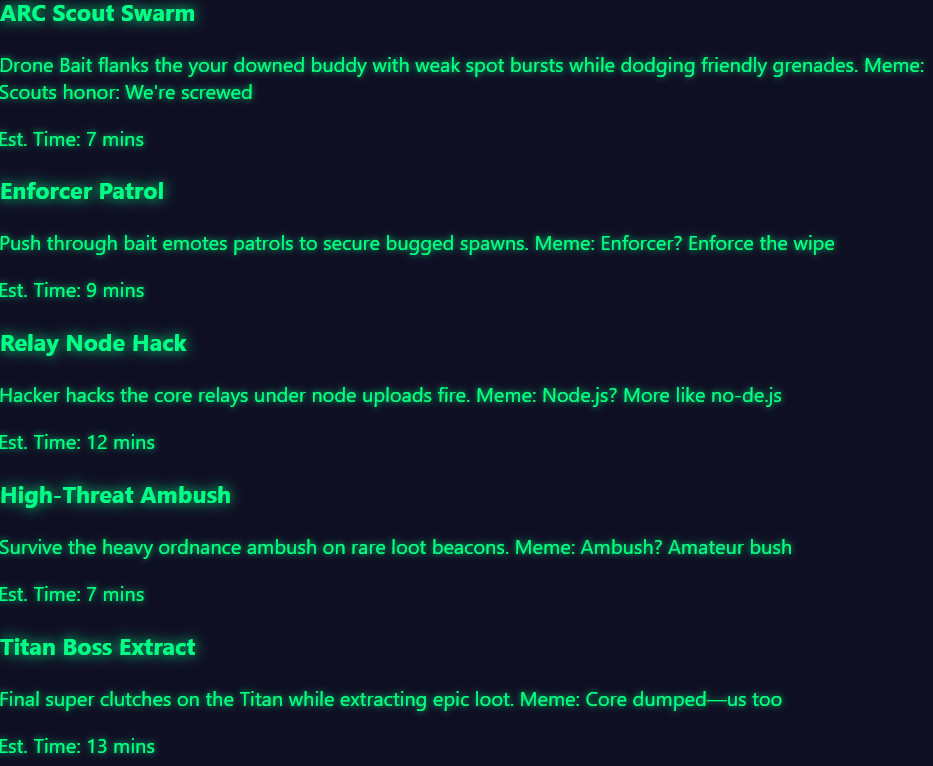 Raid Generator screenshot 3