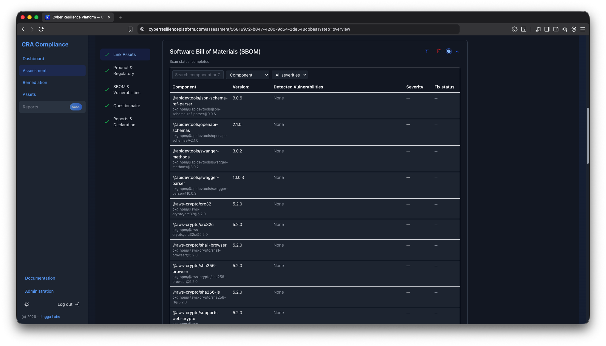 Cyber Resilience Platform screenshot 4