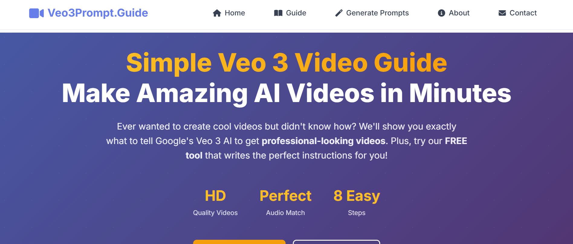 VEO 3 PROMPT GENERATOR