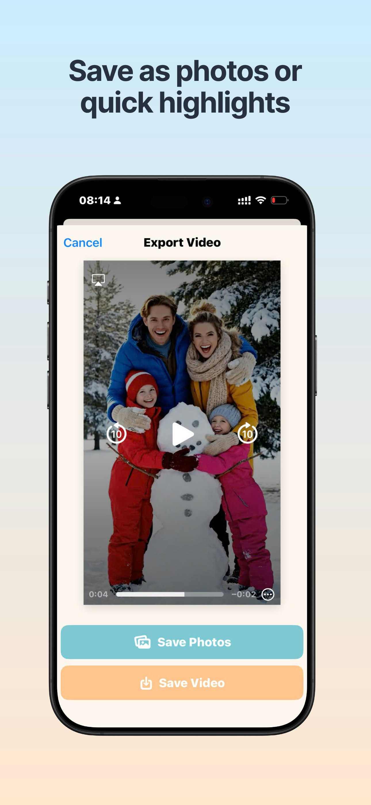 Moments Vault screenshot 3