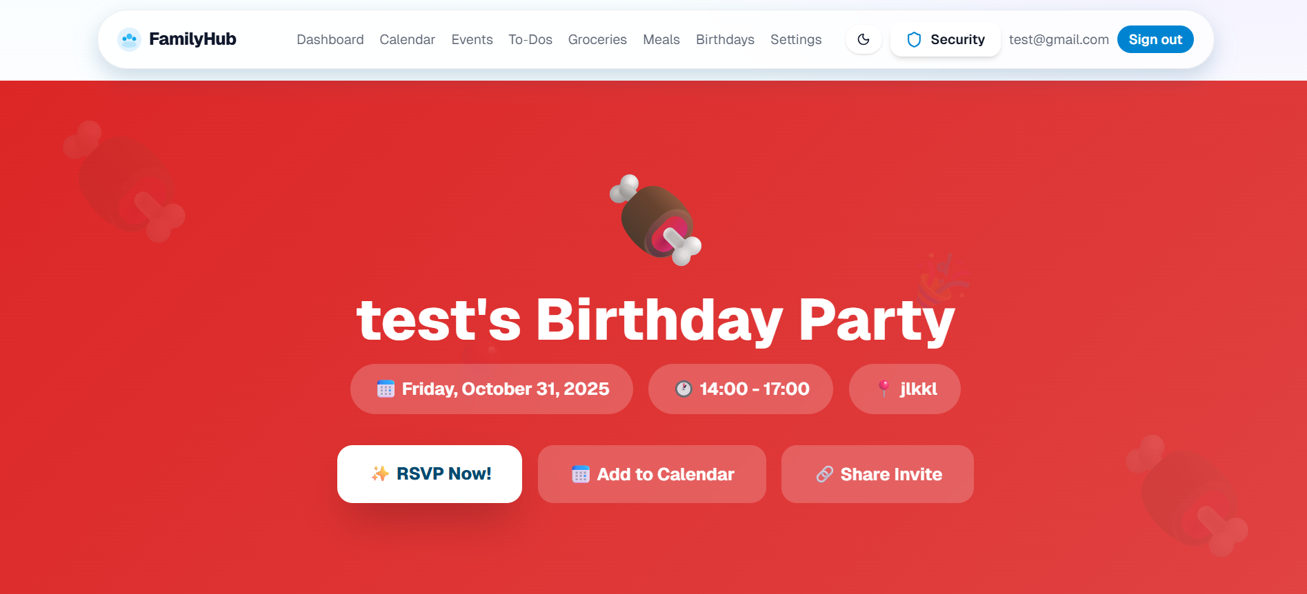 FamilyHub screenshot 3