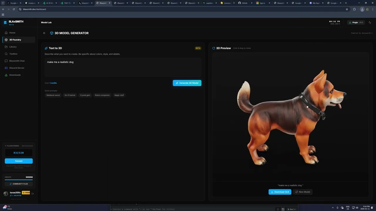 Blaxsmith AI screenshot 1