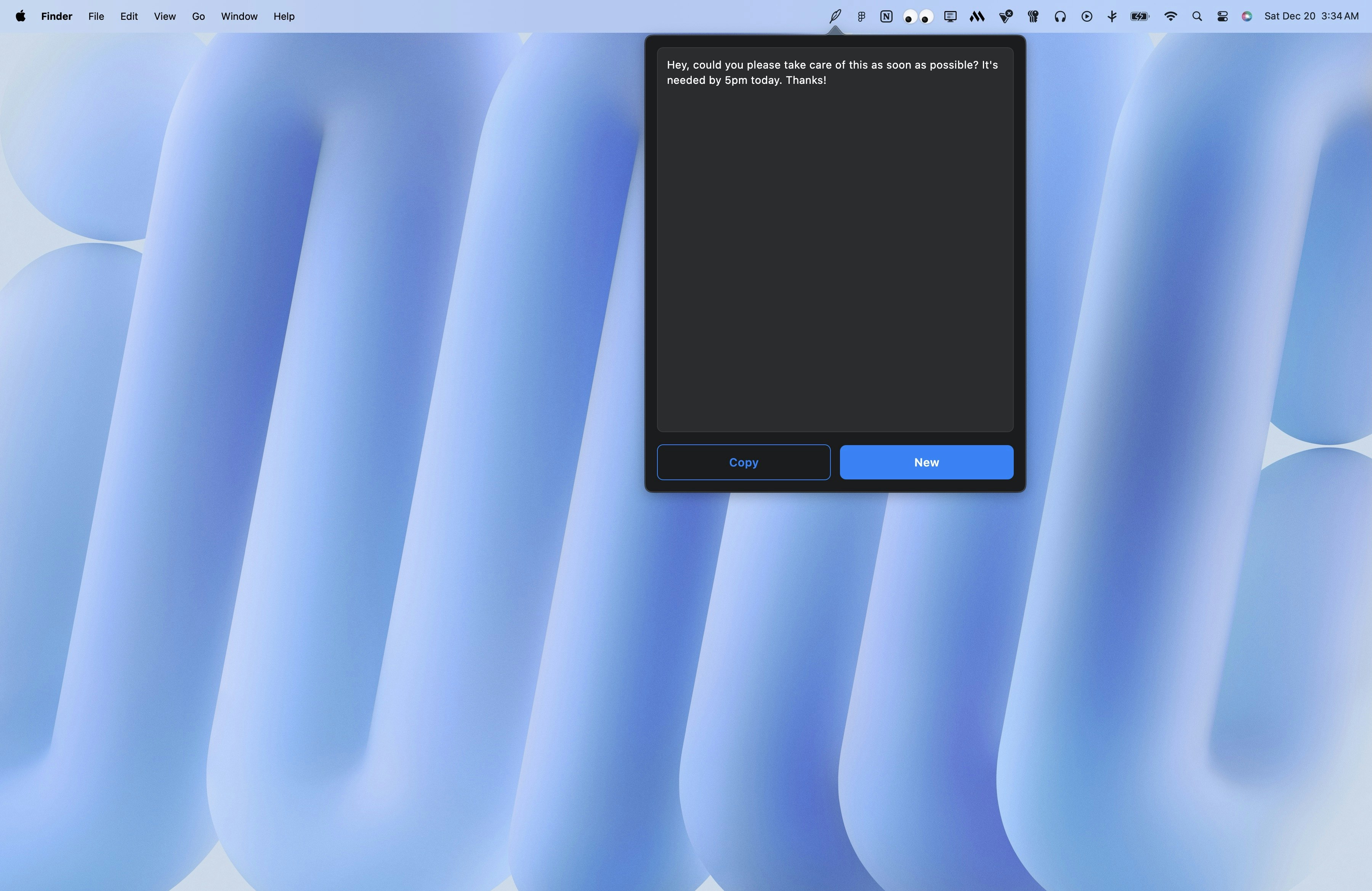 Reword screenshot 3