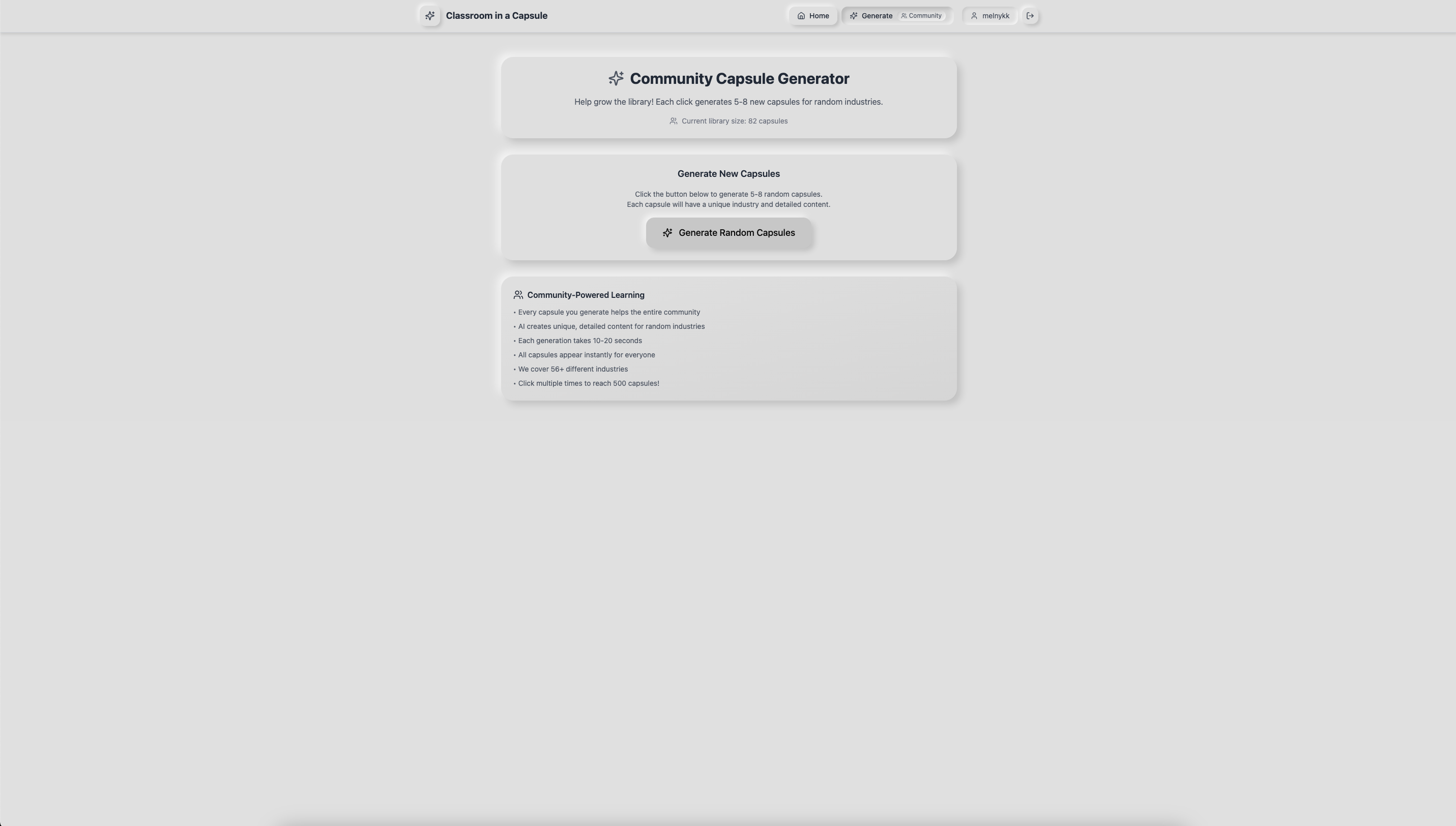 Capsulee screenshot 1