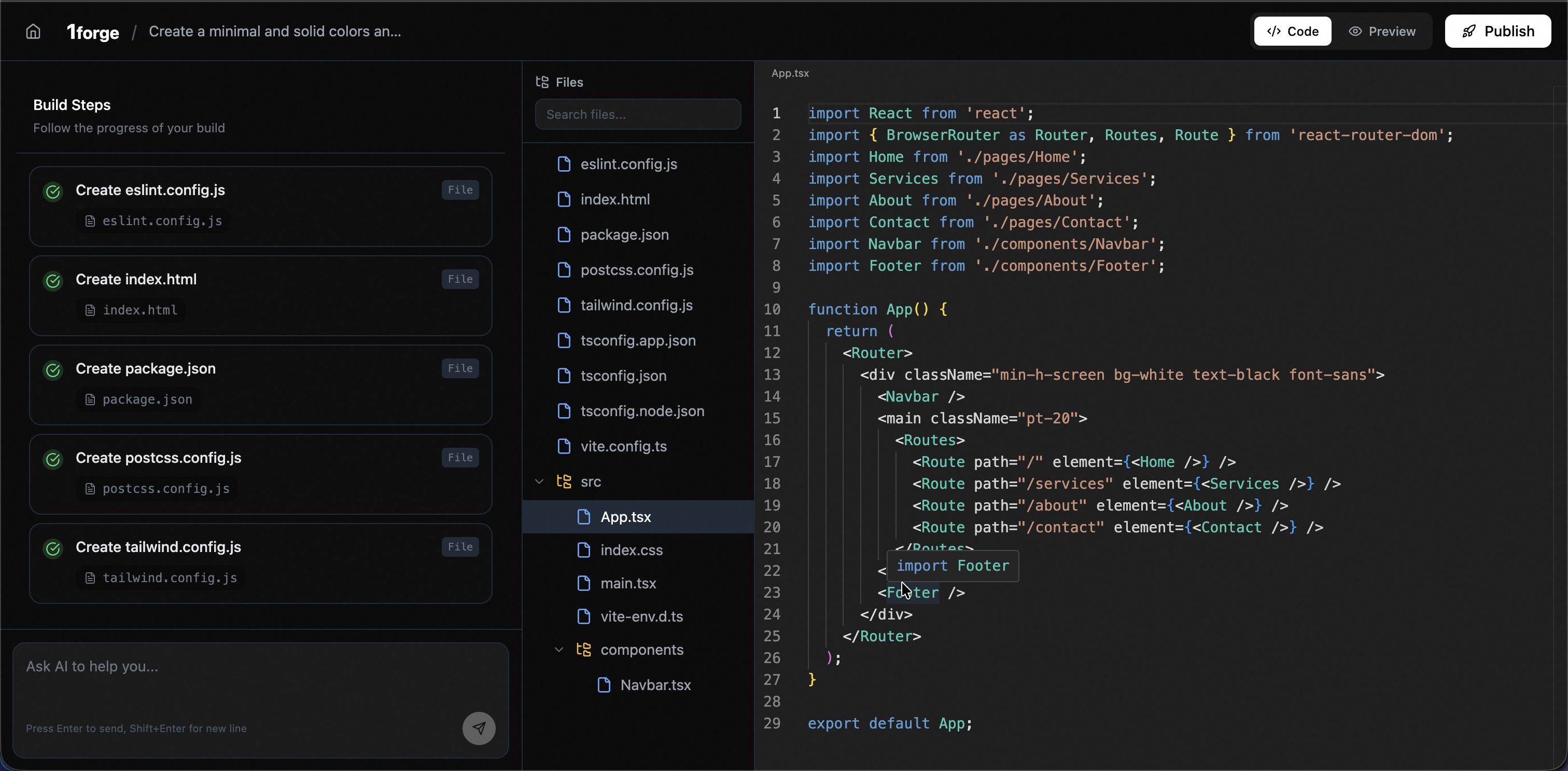 1forge.in screenshot 1
