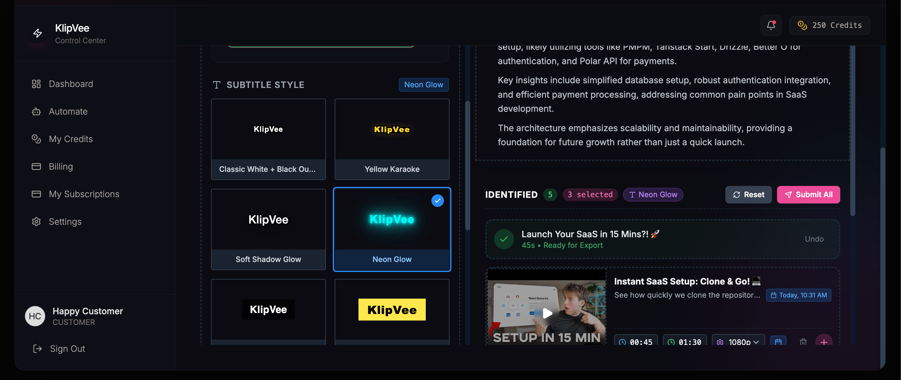 KlipVee screenshot 5