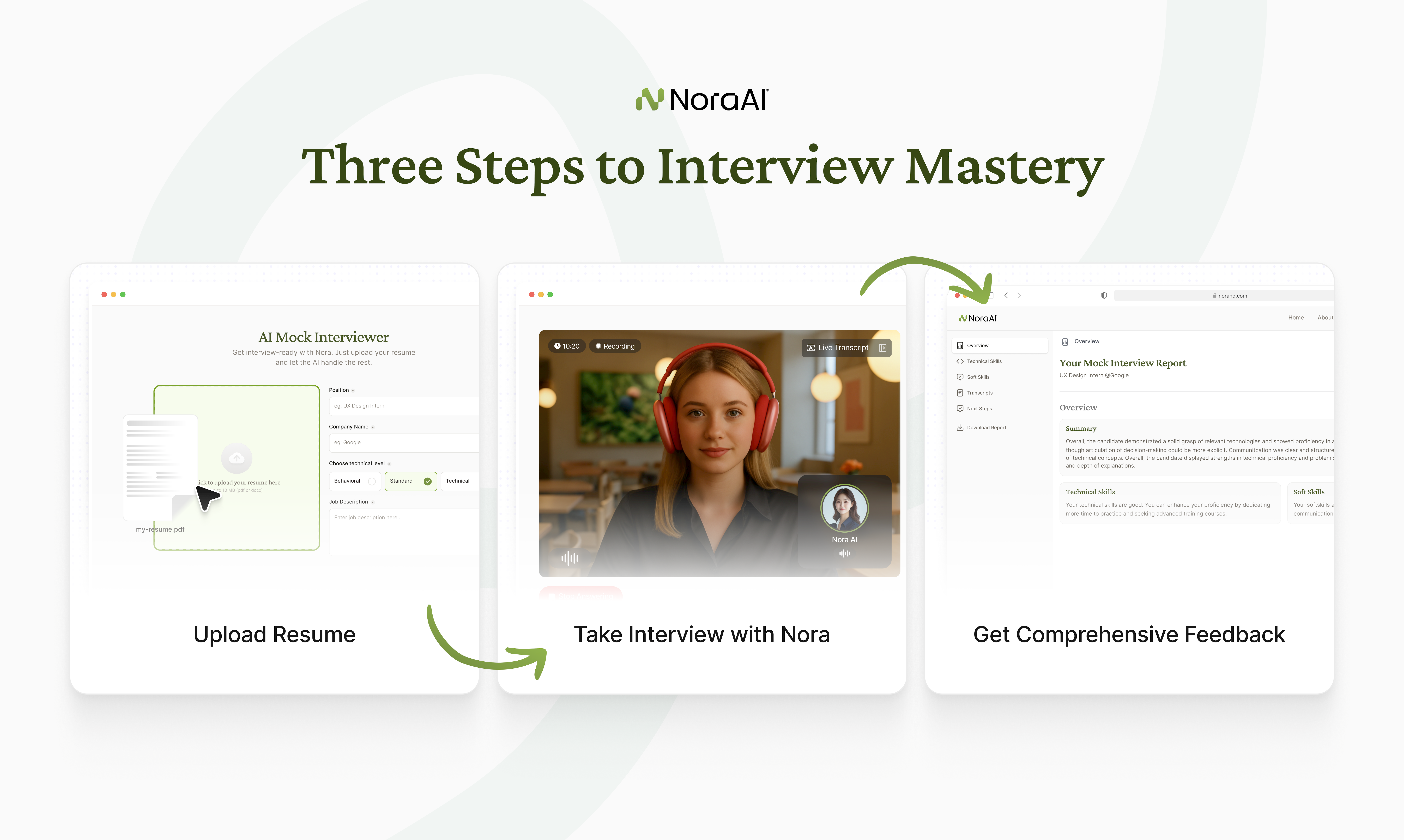 Nora AI screenshot 2