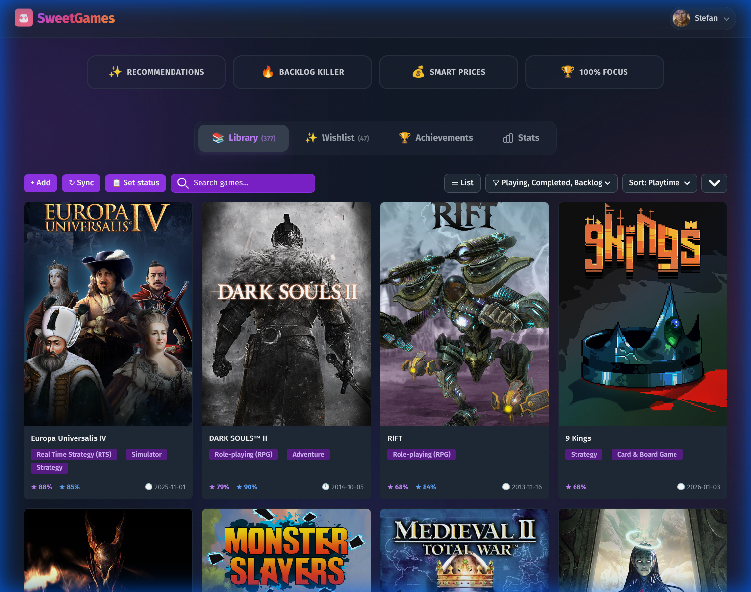 SweetGames screenshot 3