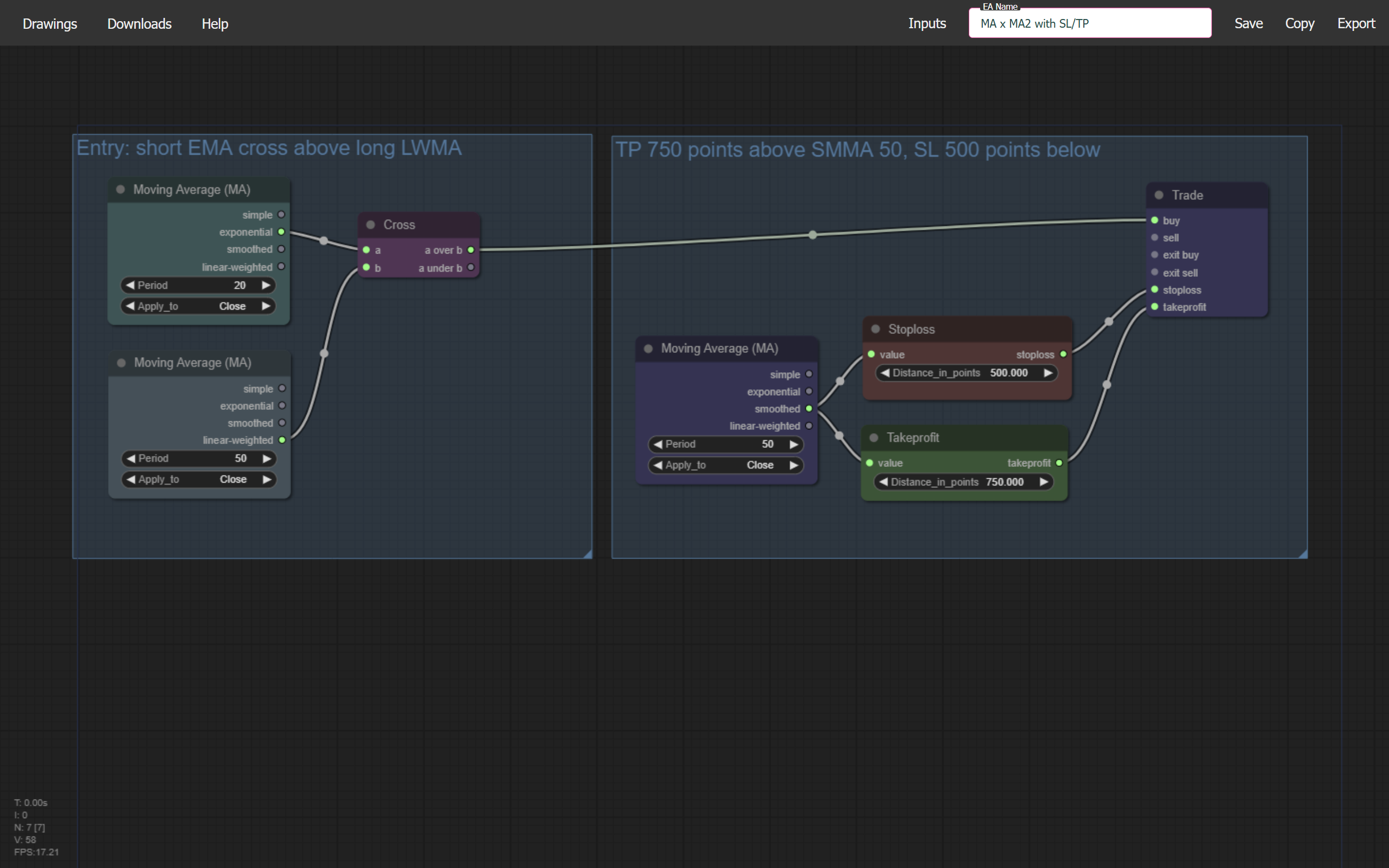DrawMyEA — Visual Trading Bot Builder screenshot 2