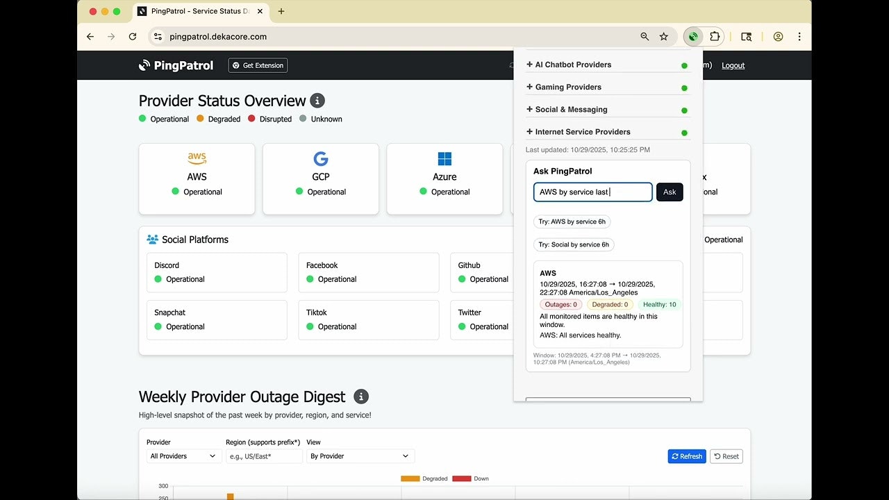 PingPatrol screenshot 1