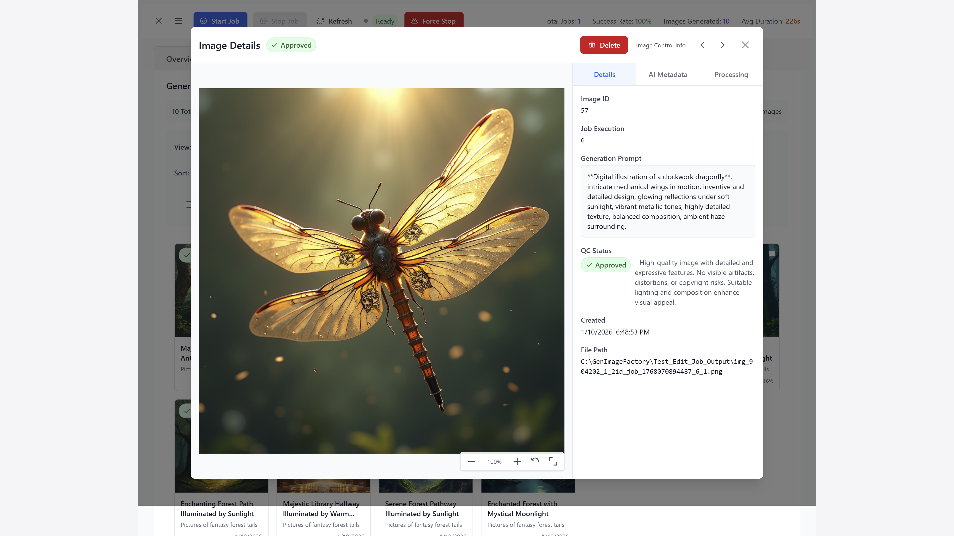 Gen Image Factory screenshot 4