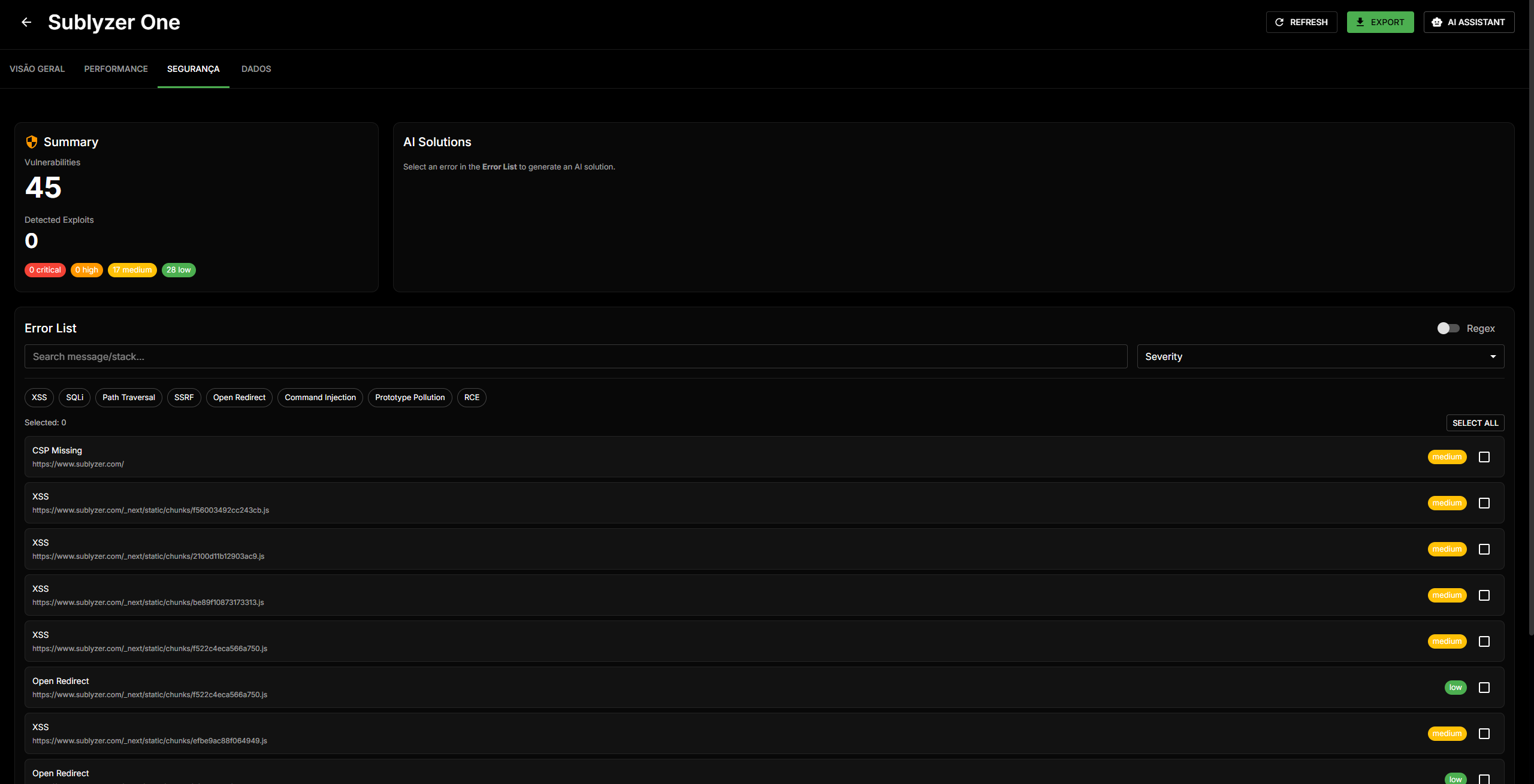 Sublyzer One screenshot 3