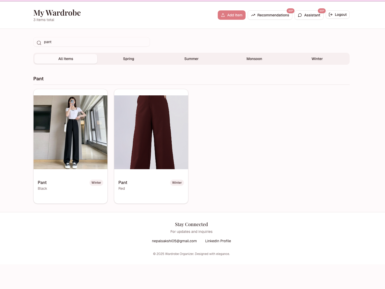 Wardrobe. screenshot 3