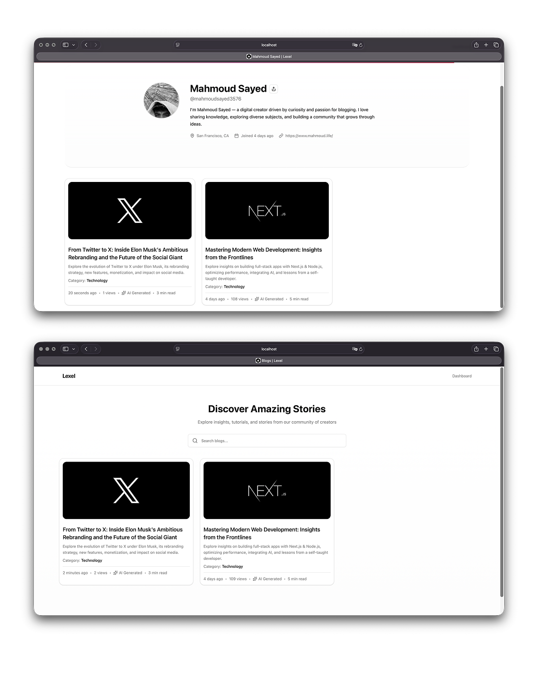 Lexel screenshot 5