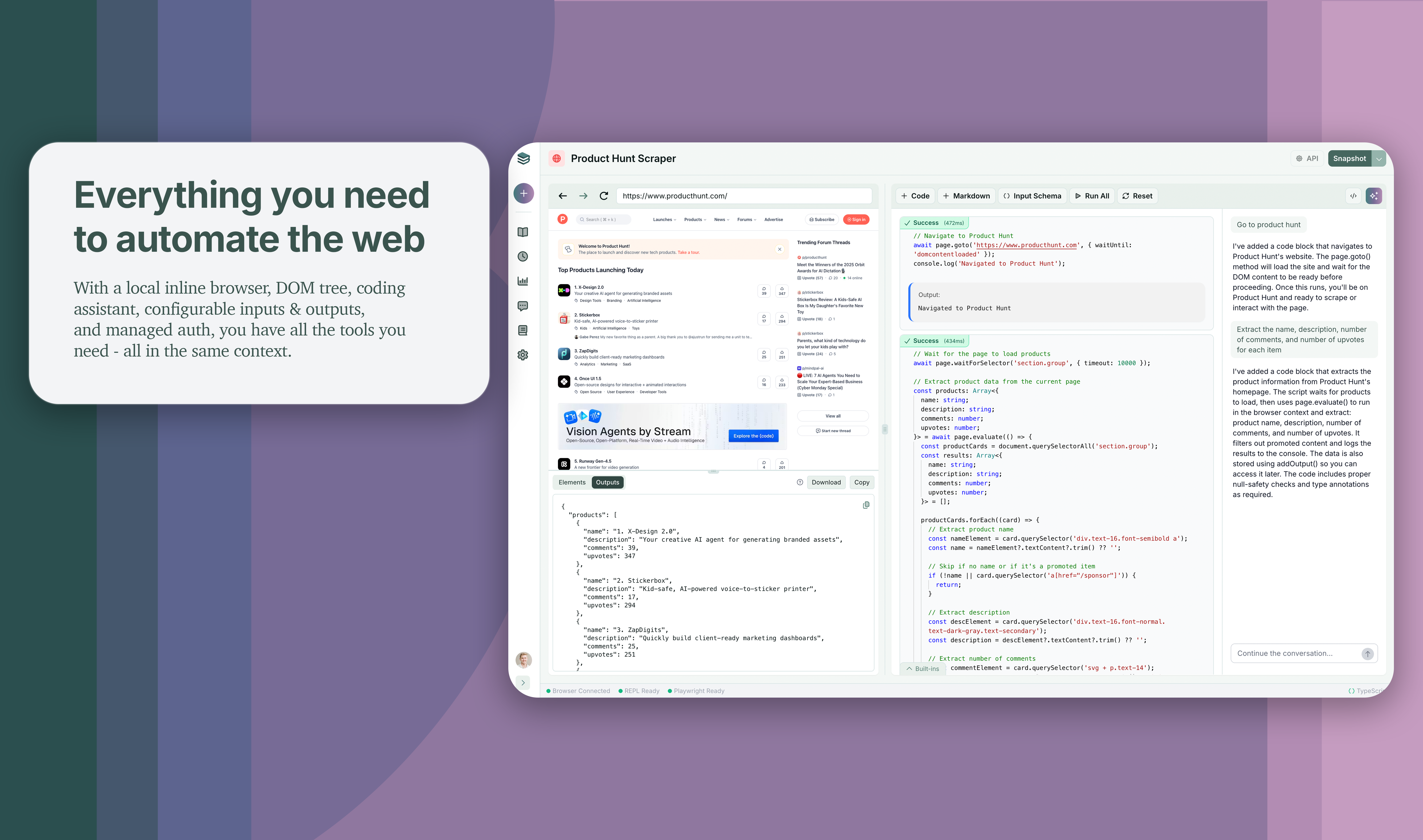 BrowserBook screenshot 1