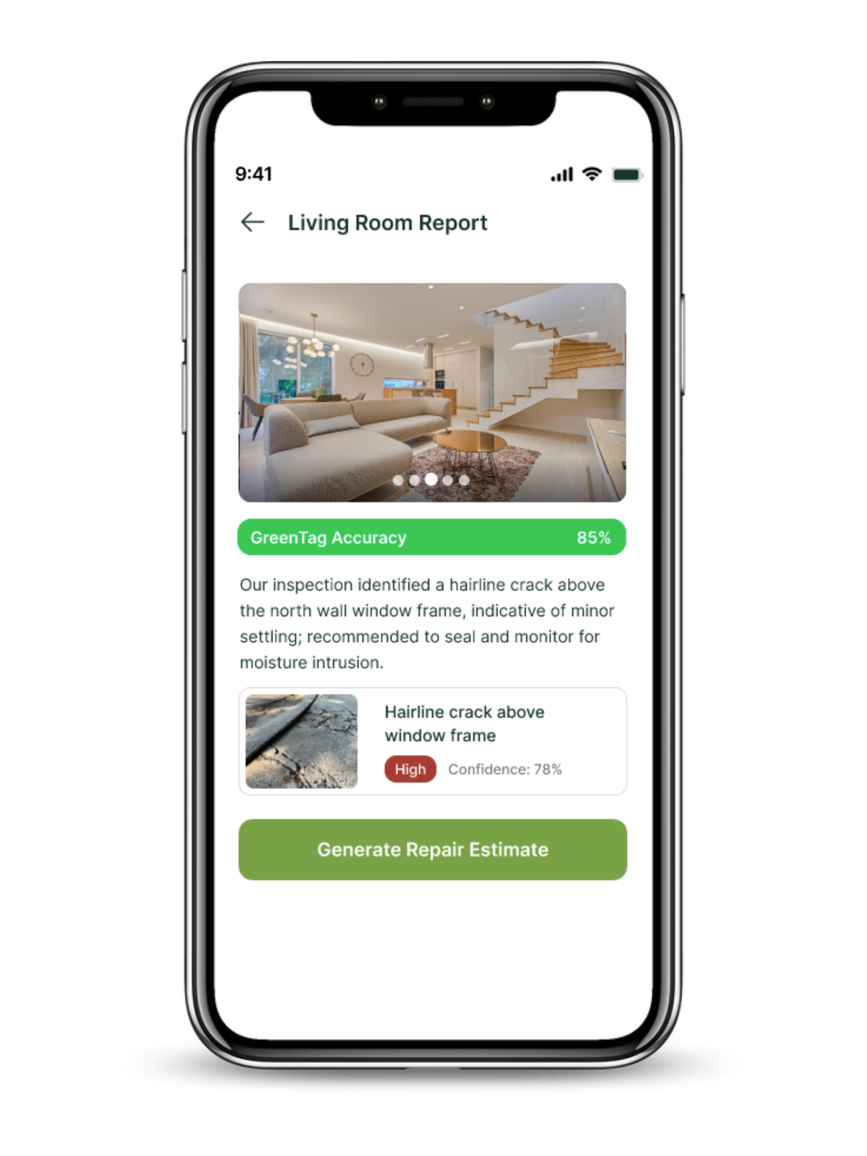 GreenTag - AI Home Inspection Tool screenshot 3