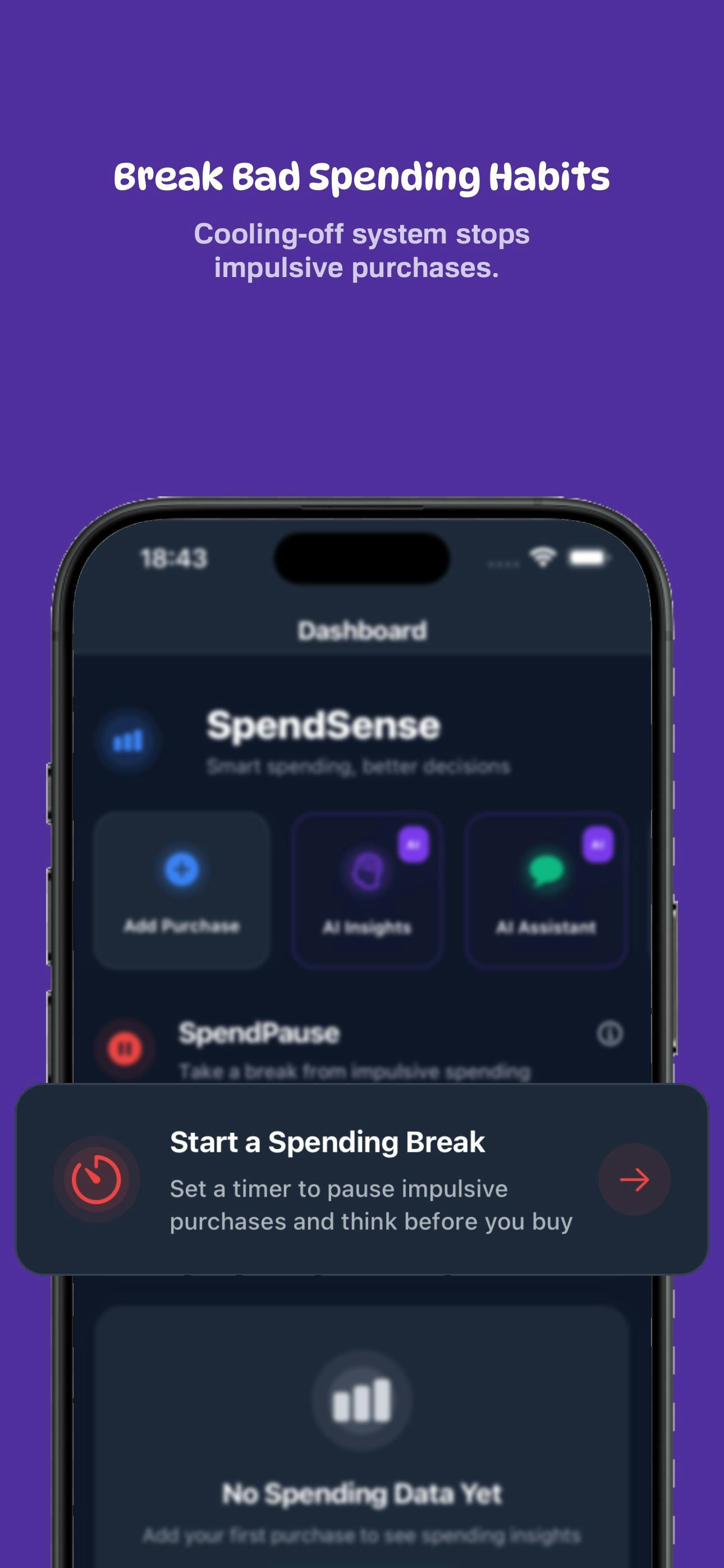SpendPause screenshot 1