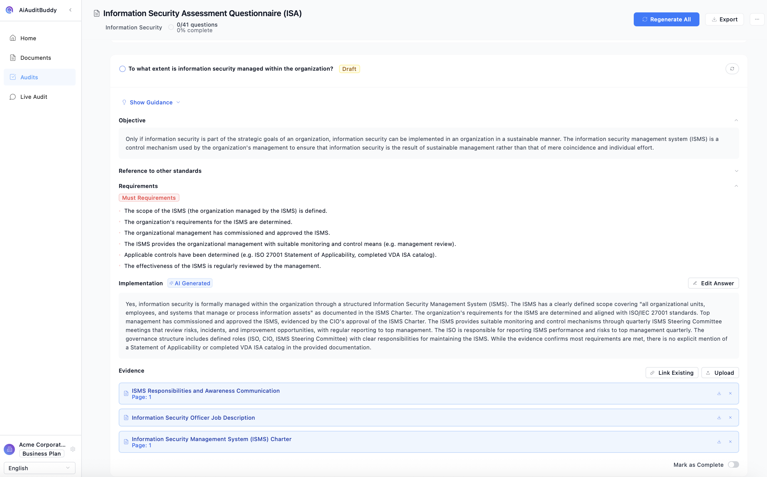 AiAuditBuddy screenshot 2