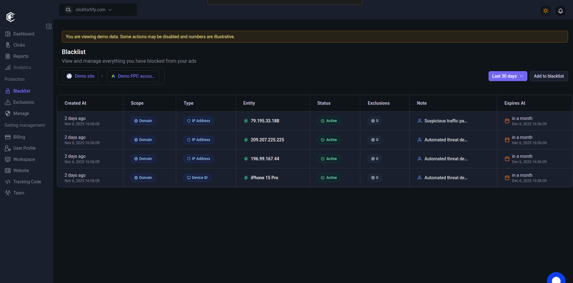 ClickFortify screenshot 6