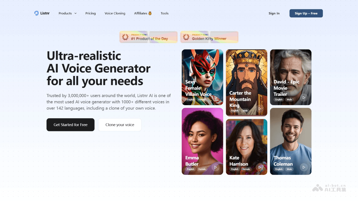 Listnr screenshot 1