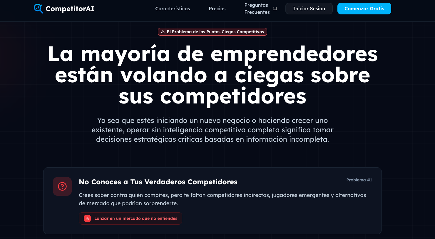 Inteligencia Competitiva con IA screenshot 3