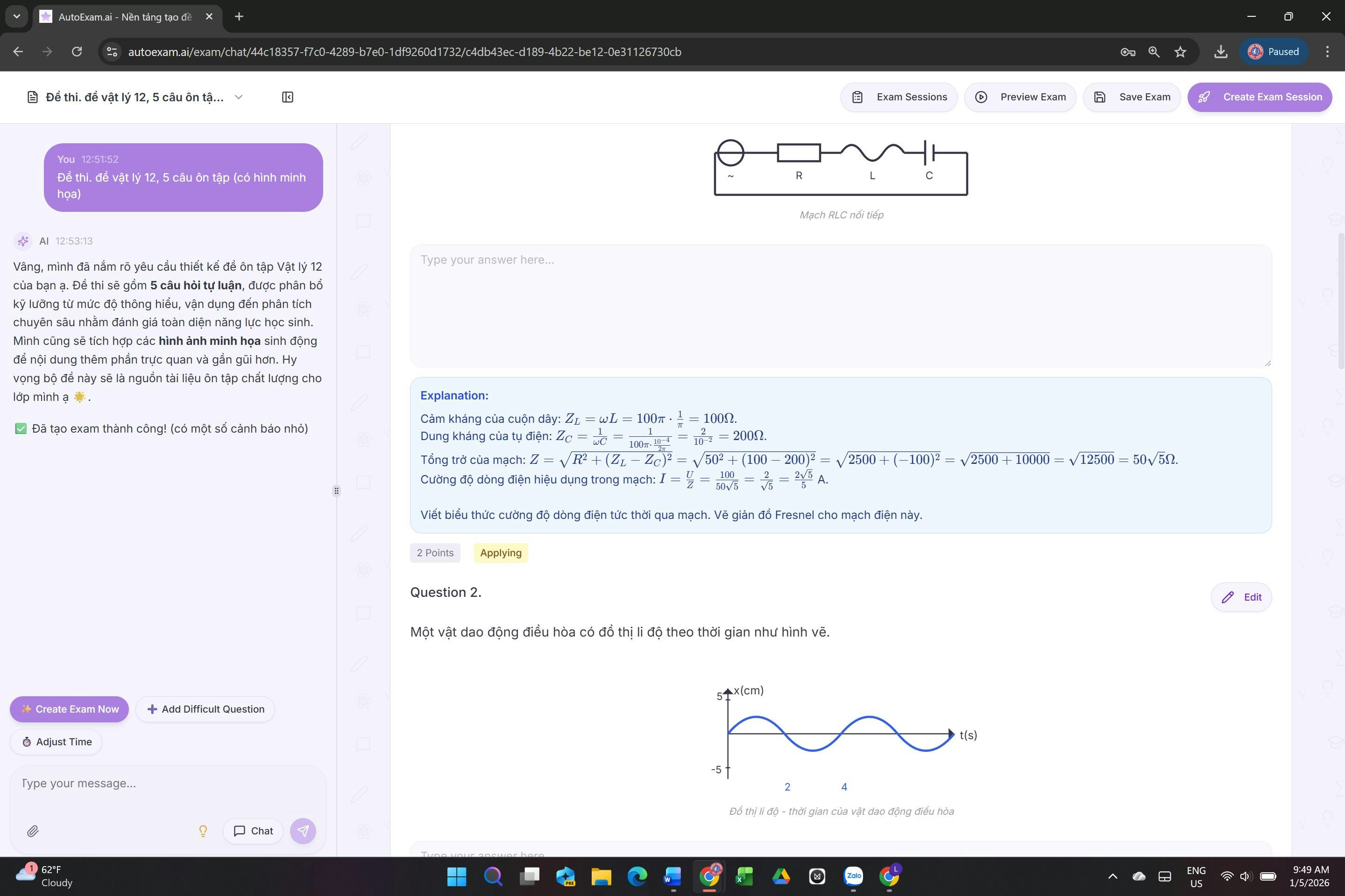 AutoExam.ai screenshot 2